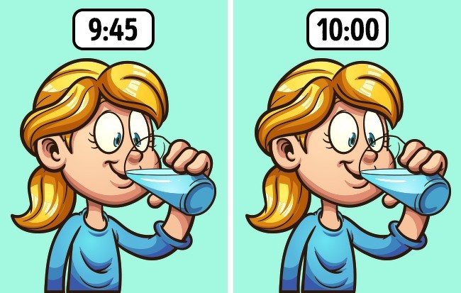 Uống nhiều nước và chất lỏng trước khi ngủ